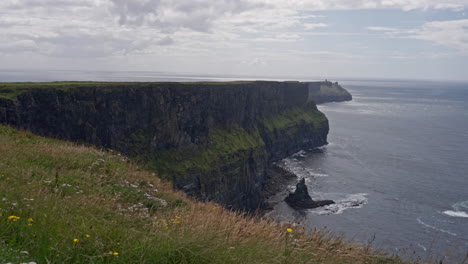 view of cliffs of moher in county clare in ireland