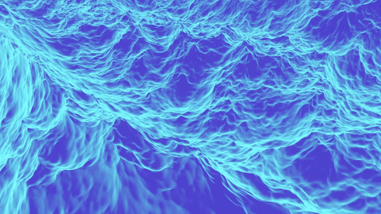 mezclando el abismo espiritual azul.