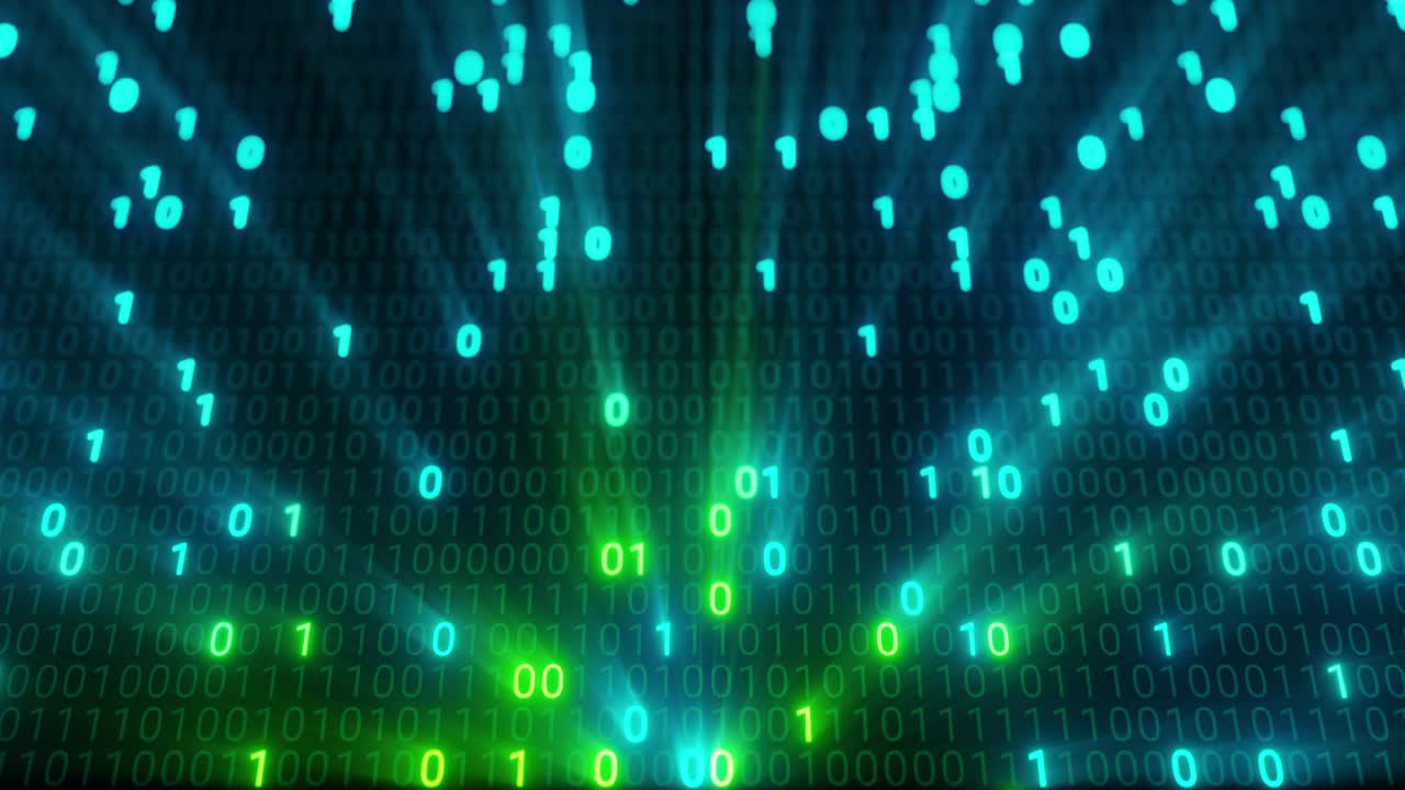 flujo de datos futurista, flujo digital. patrón dinámico con rayos de energía y luz. transferencia de datos. concepto de información. fondo tecnológico.