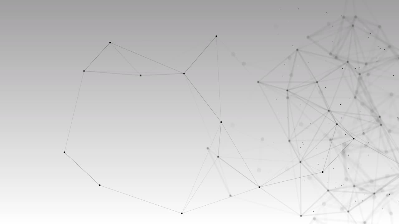 Scifi dot wave line wave dark blue abstract cyberspace backdrop big data cyberspace network security