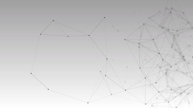 Scifi dot wave line wave dark blue abstract cyberspace backdrop big data cyberspace network security