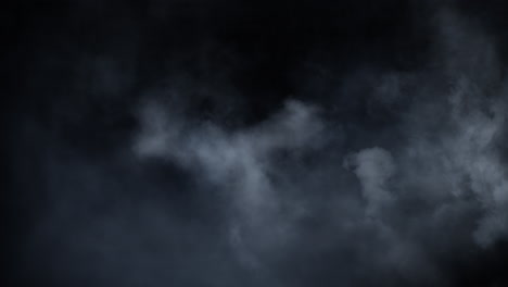 immersive mesmerising magic horror-show spooky halloween smoke cloud vfx insert element in 4k slow-motion