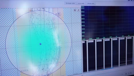 echo sounder computer system at work