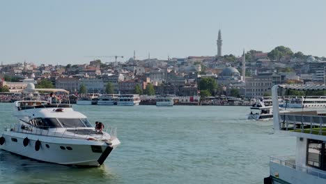 this video showcases the beauty and culture of istanbul, turkey, captured during a sunny summer day in the eminonu district