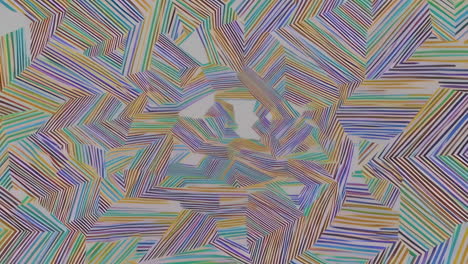 patrón geométrico a rayas de colores abstractos