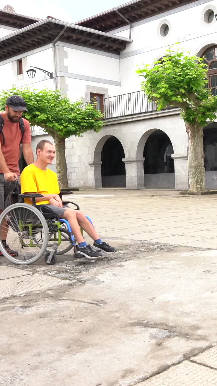 People with wheelchair