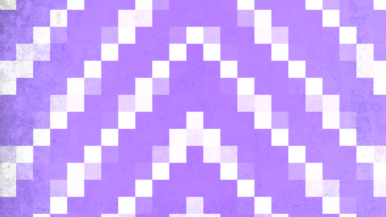 8 bit pattern with purple pixels