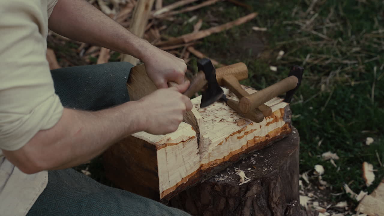 木りが進行中です