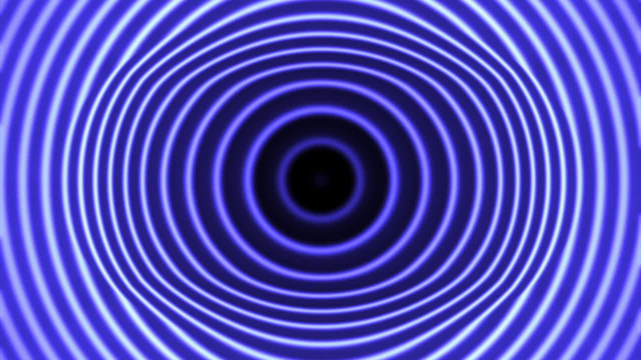 Looping abstract shapes blue