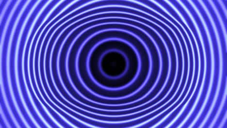 formas abstractas en bucle azul