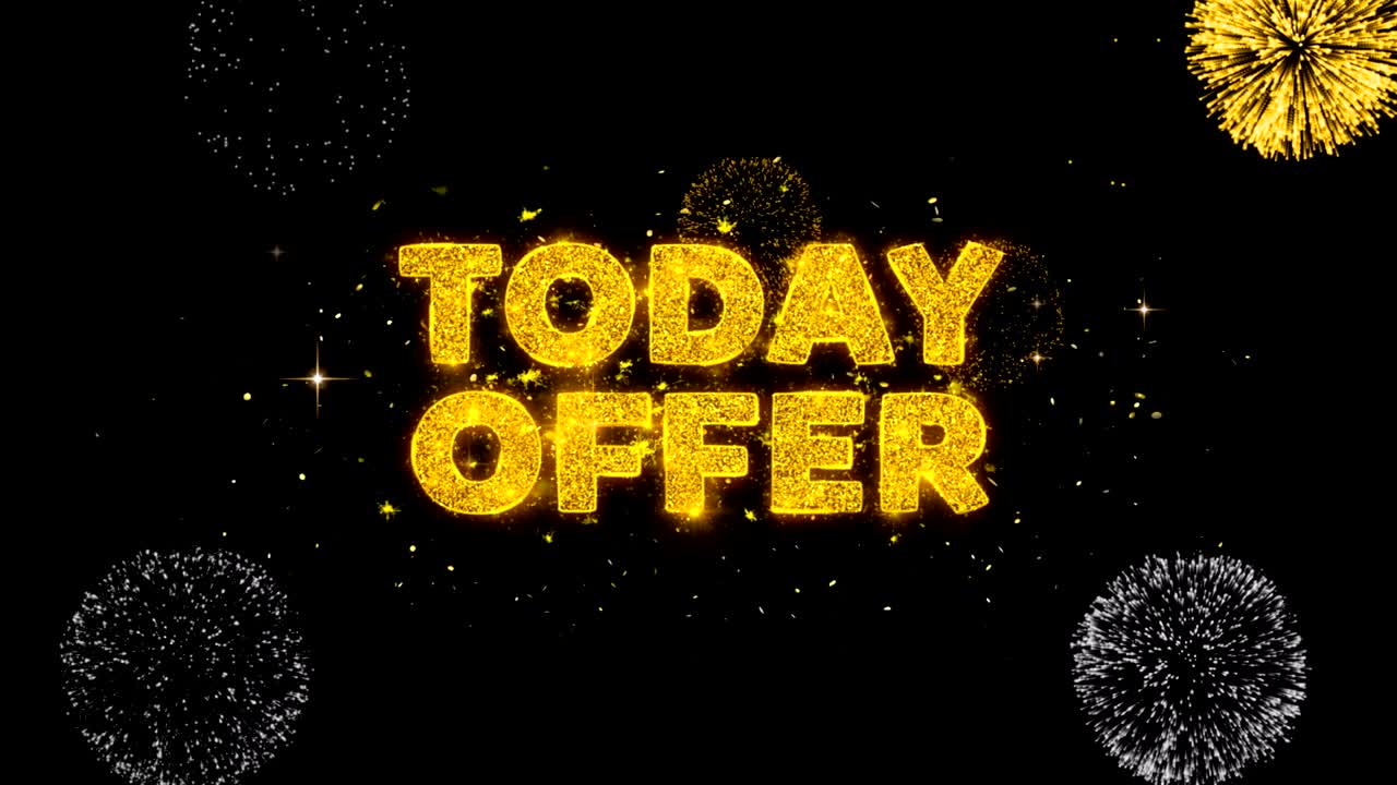 오늘은 반이는 황금 입자 불꽃놀이에 대한 텍스트를 공개합니다.