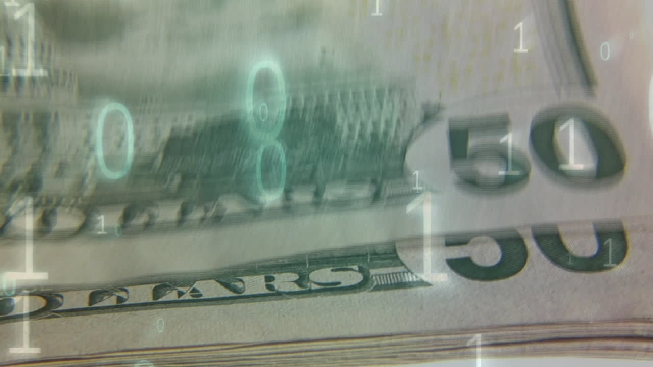 바이너리 코드와 종이 지폐