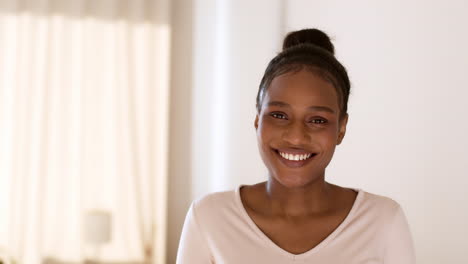 smiling woman portrait