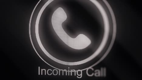 incoming call display