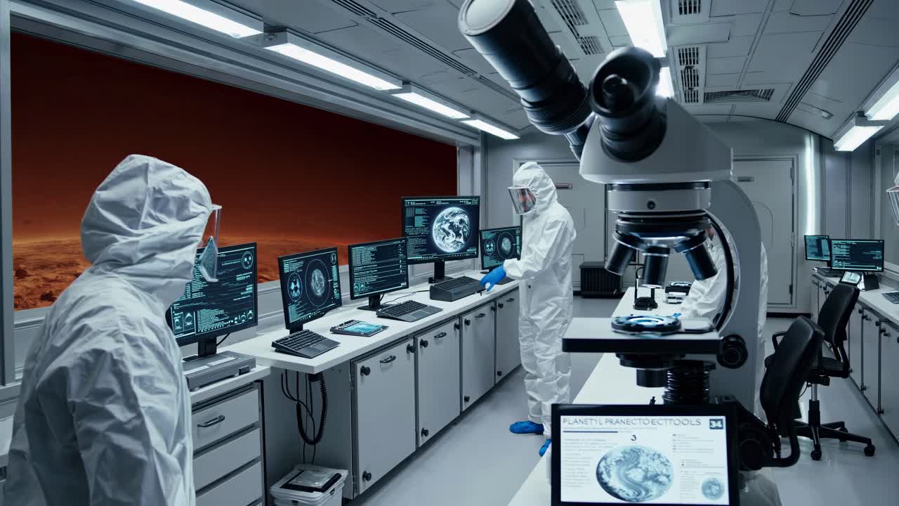 Space Research in a Futuristic Lab