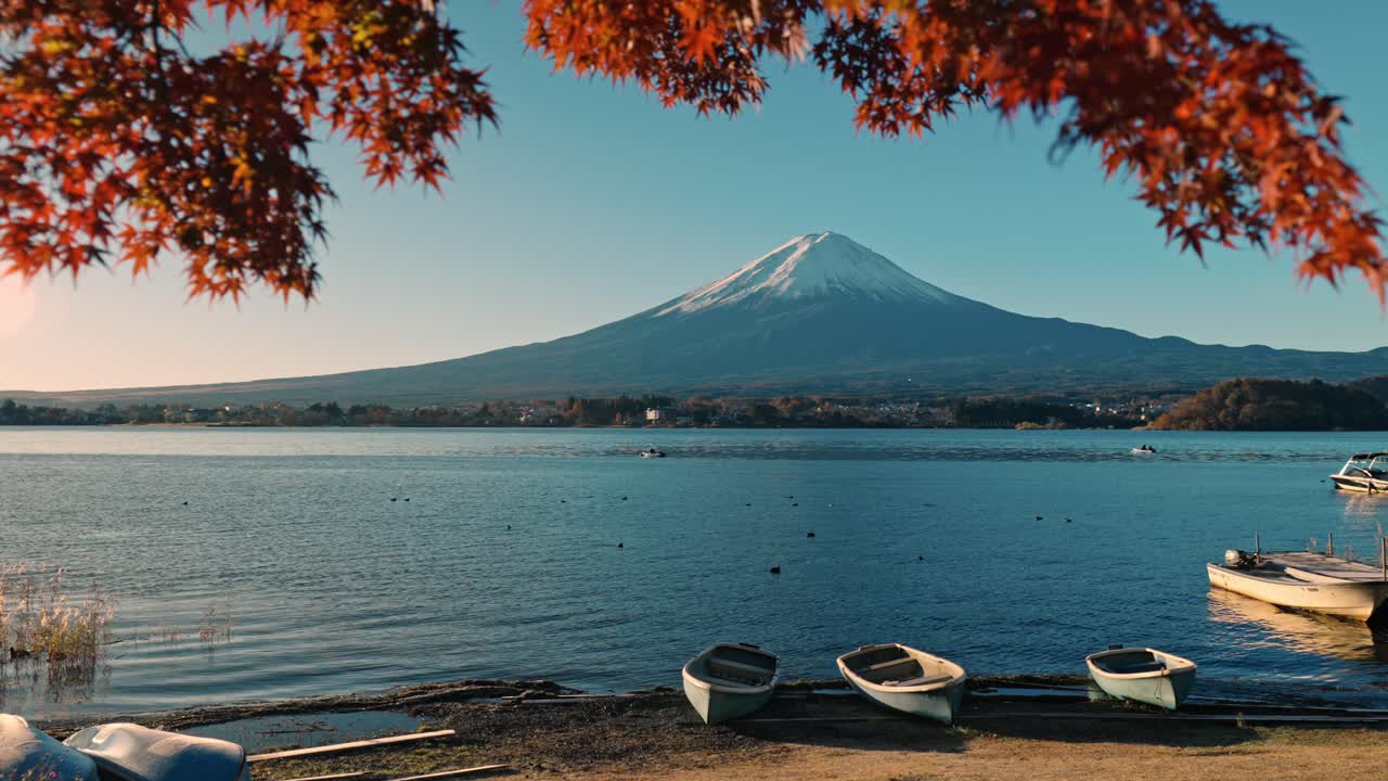 富士山の美しい風景 日本の富士山の美しい風景。 | Premium写真