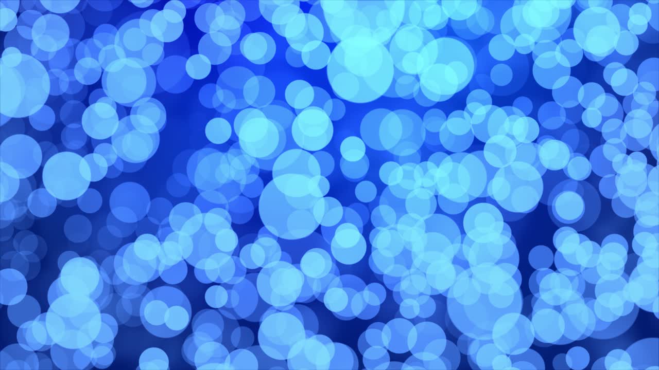 파란색 보케 배경