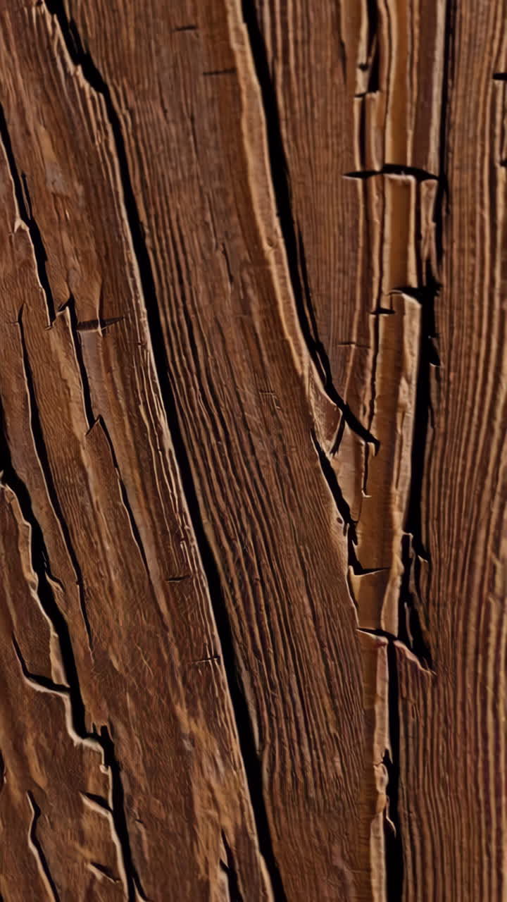 Cracked and Weathered Wood Texture