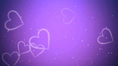 valentines day shiny background animation romantic heart 7