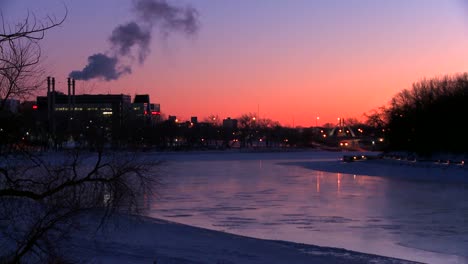 centro de winnipeg manitoba canadá al atardecer 6