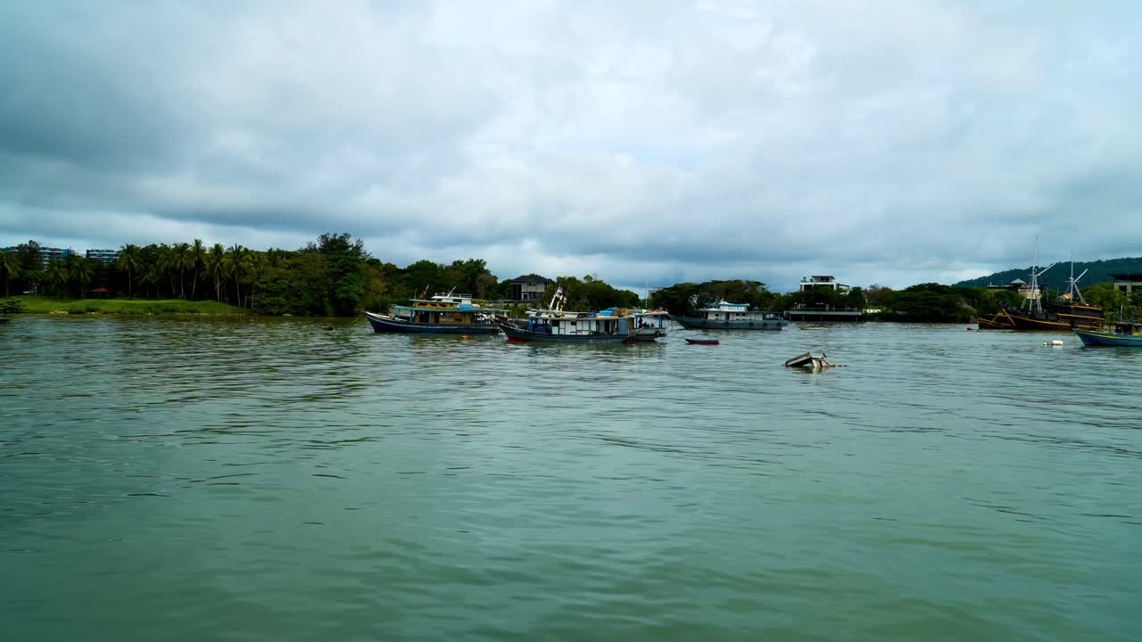 Stunning View At KK Waterfront Sabah,With Boat,Sea Water And Jetty,Sabah,Kota Kinabalu,Malayisa. #sabah