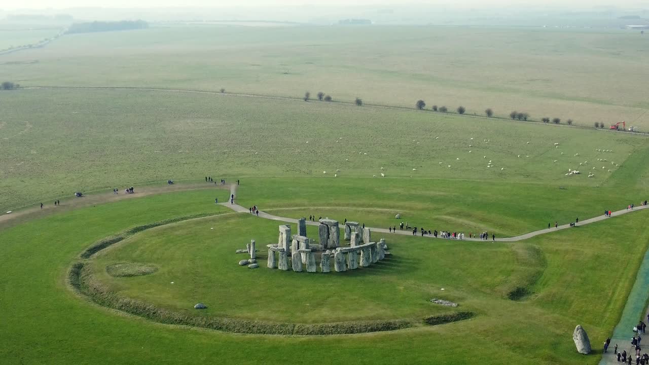 Stonehenge in Wiltshire, England