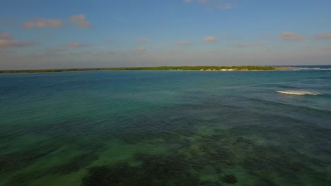 The-lagoon-and-mangroves-of-Lac-Bay-in-Bonaire,-Netherlands-Antilles