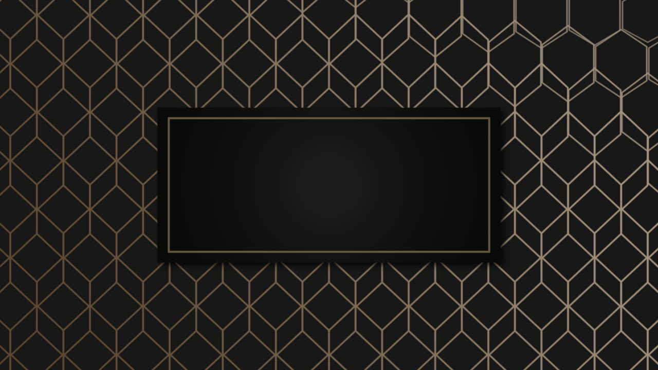 프레임 복고풍 배경 1 추상 금과 고급 기하학적 모양