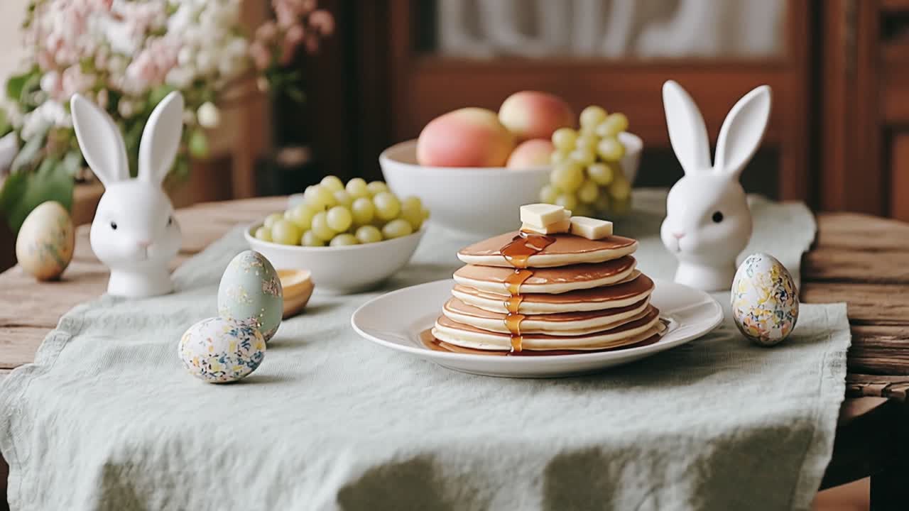 Easter Brunch with Pancakes