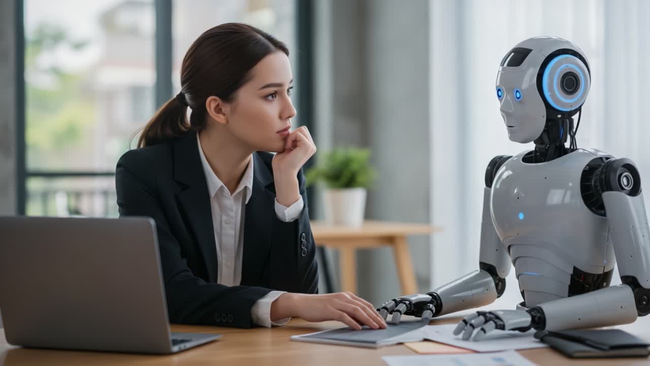 A Thought-Provoking Encounter Between Human and Machine: Exploring AI's Role in Modern Workspaces with Introspection and Reflection