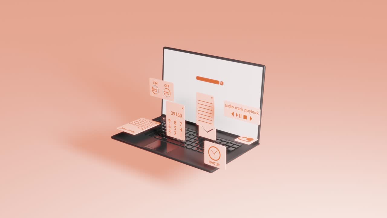 programas de mensajería y notificaciones de computadoras móviles.