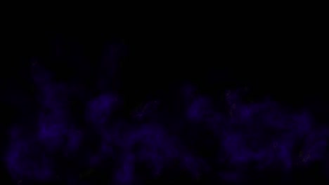 generación de fondo de humo animación de partículas de color gráficos de movimiento
