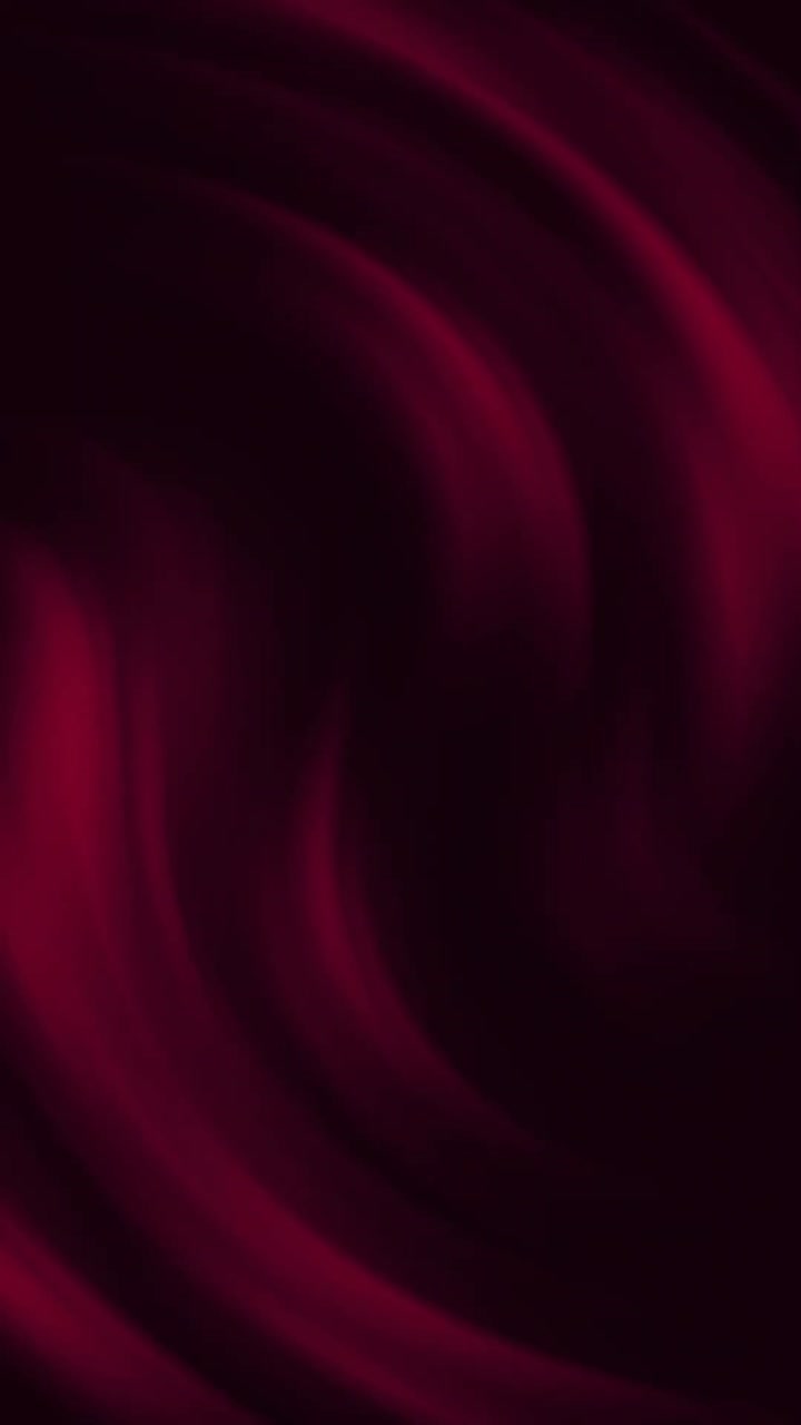 Abstract Swirling Dark Red Liquid Fabric Background Loop