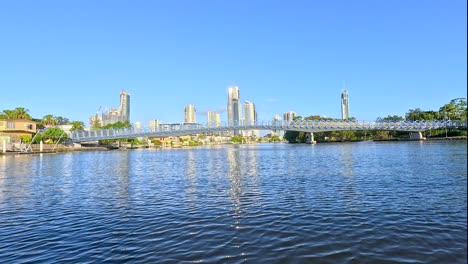scenic boat ride through gold coast canals