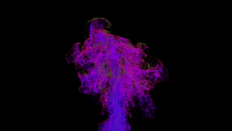 unique particle explosion.