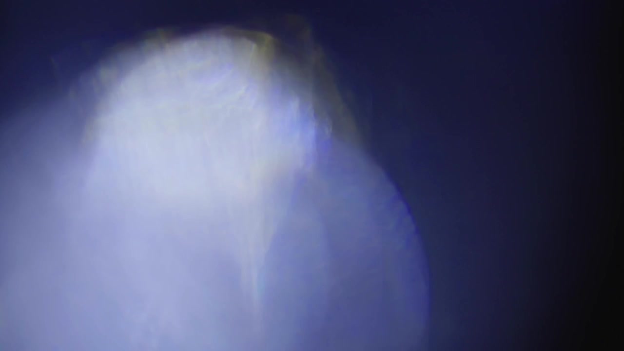 Flares Ópticos e Vazamentos de Luz Dinâmicos Azuis e Brancos