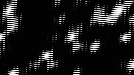 High-contrast-grid-pattern-adds-texture-and-depth