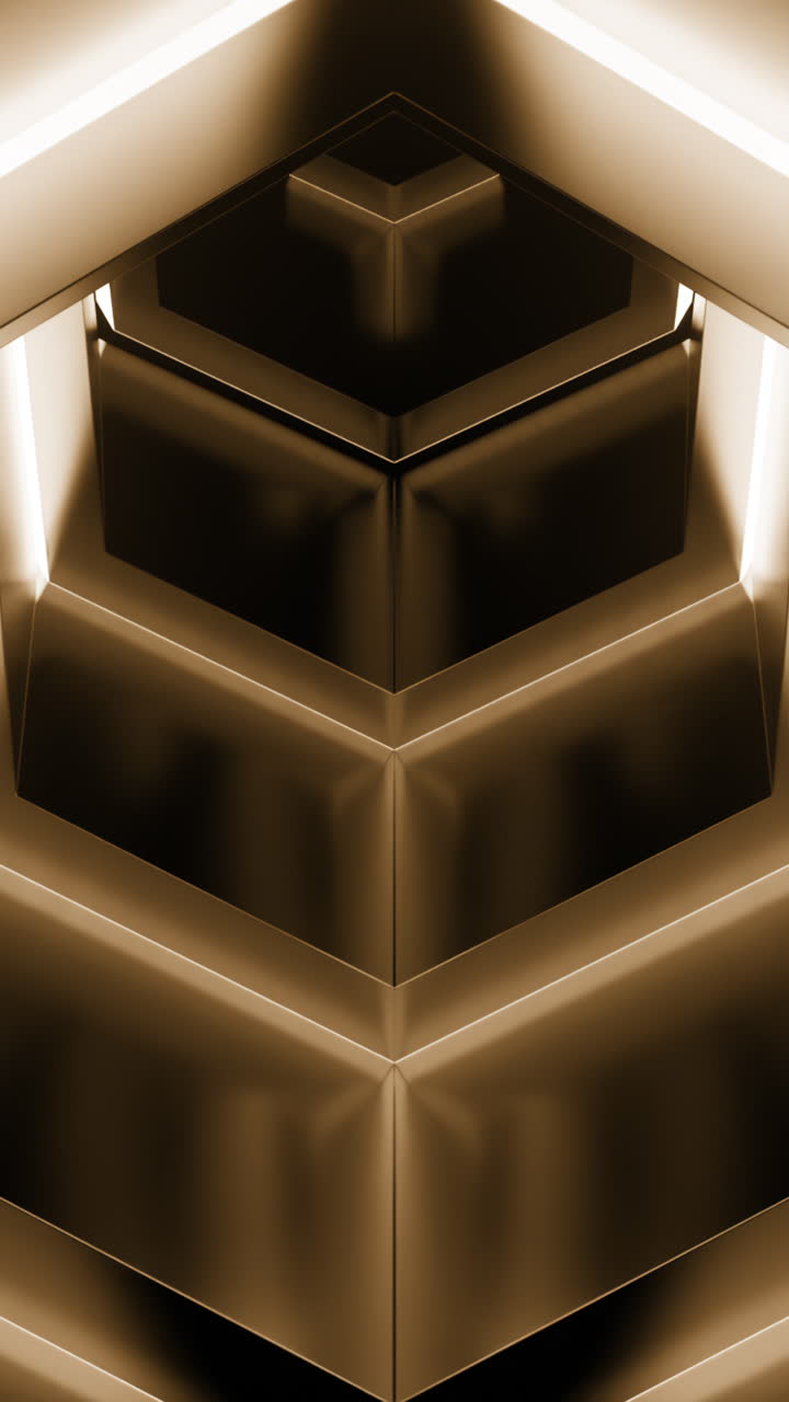 patrón metálico geométrico abstracto