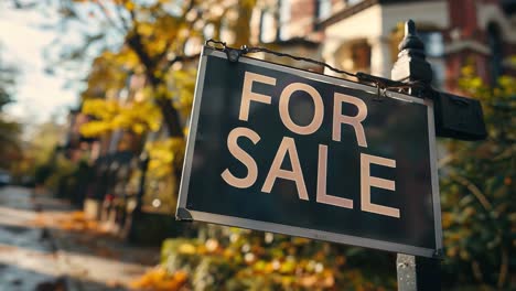 for sale sign