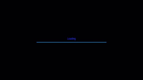 animation colorful loading bar.