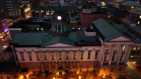 lancaster county pa courthouse in downtown