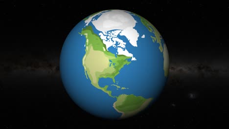 animación de un globo que hace zoom en toronto
