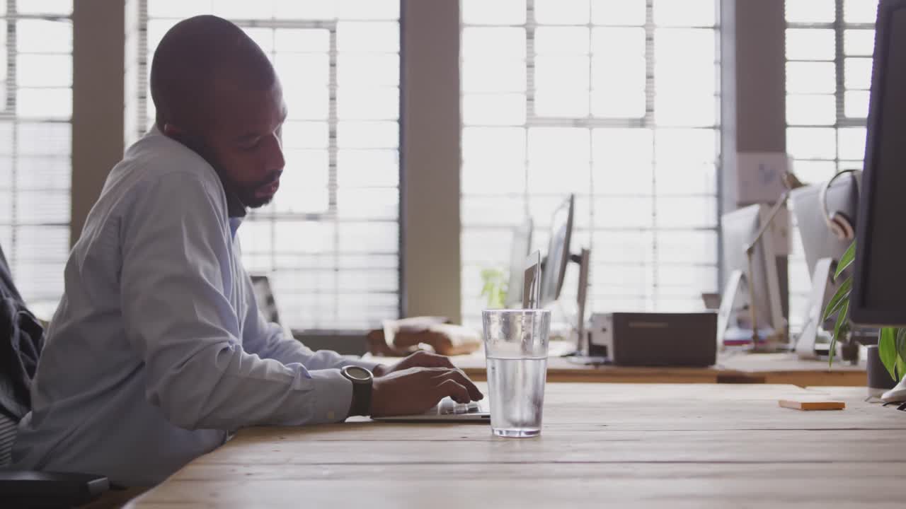 Young creative professional working in a modern office