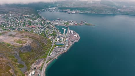 hammerfest city, finnmark, norway