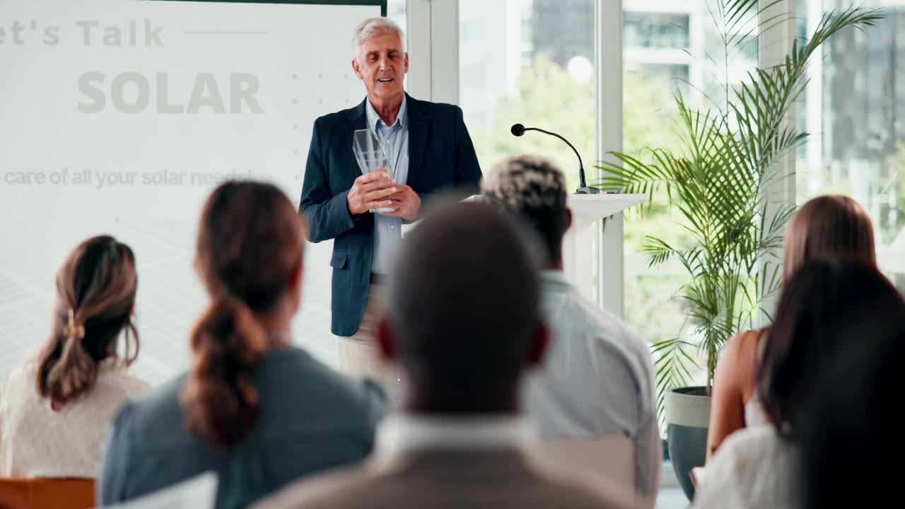 태양 에너지에 대한 비즈니스 프레젠테이션