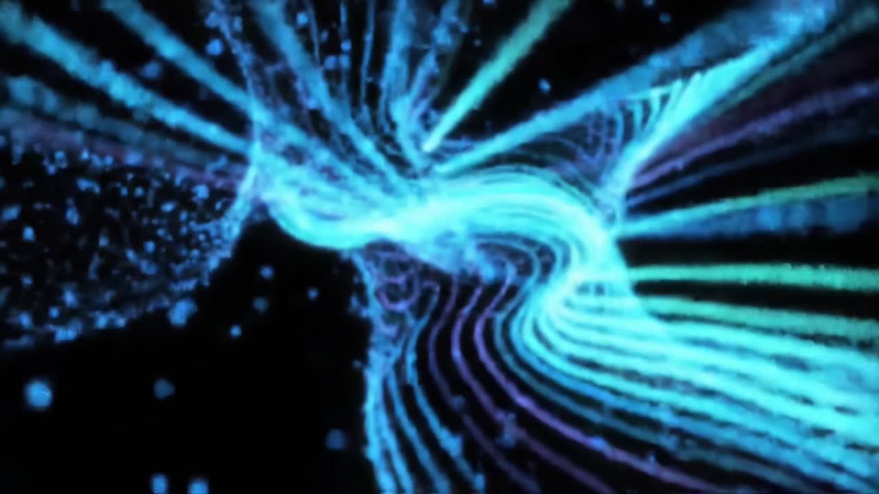 Captivating Flow of Light: A Stunning Visual Journey Through Hypnotic Waves and Patterns in a Dynamic Digital Space