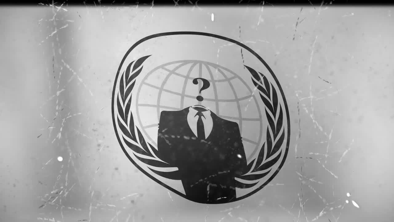 onz와 suit 기호 위의 릴 테이프의 애니메이션