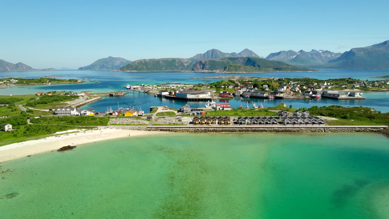 Picturesque Travel Vacation Resorts, Seaside Destinations Europe, Aerial