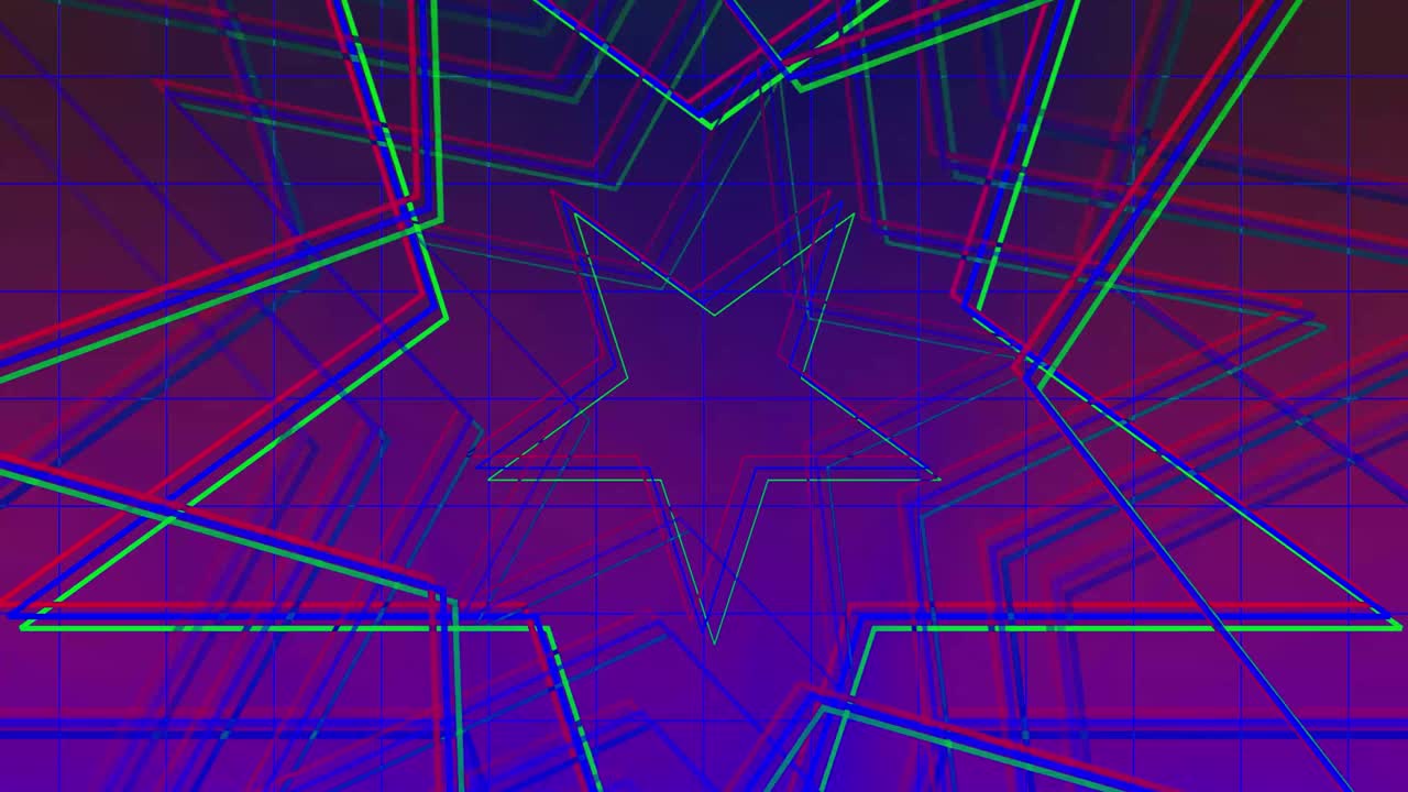 fundo do efeito do centro do feixe do túnel