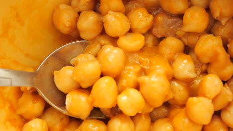 chickpeas in a bowl